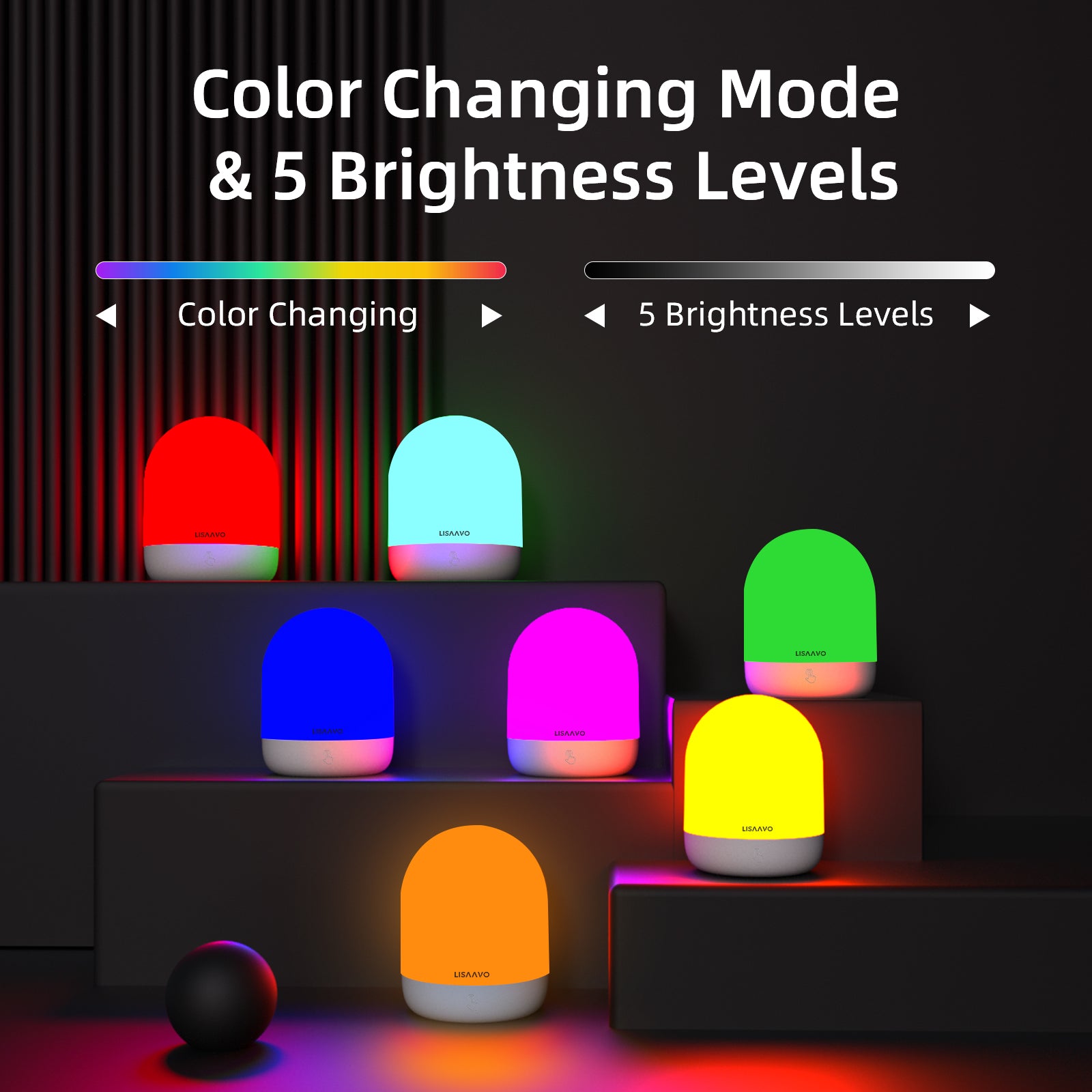 Touch Lamp ( Rainbow Version )