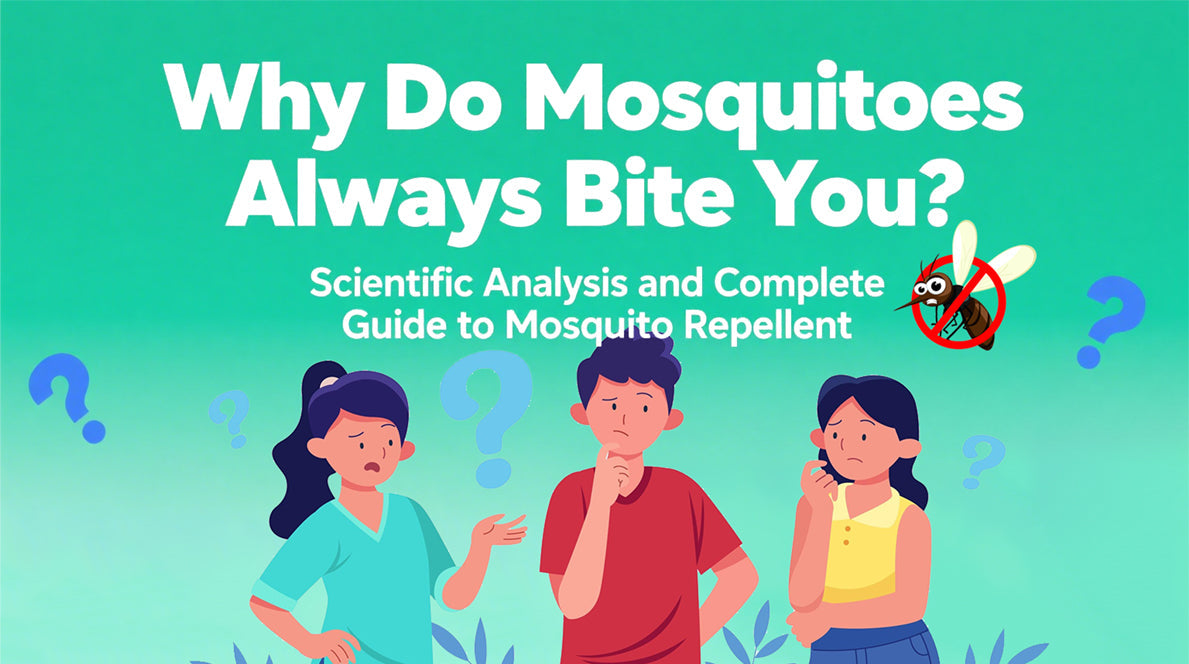 Why Do Mosquitoes Always Bite You? Scientific Analysis and Complete Guide to Mosquito Repellent