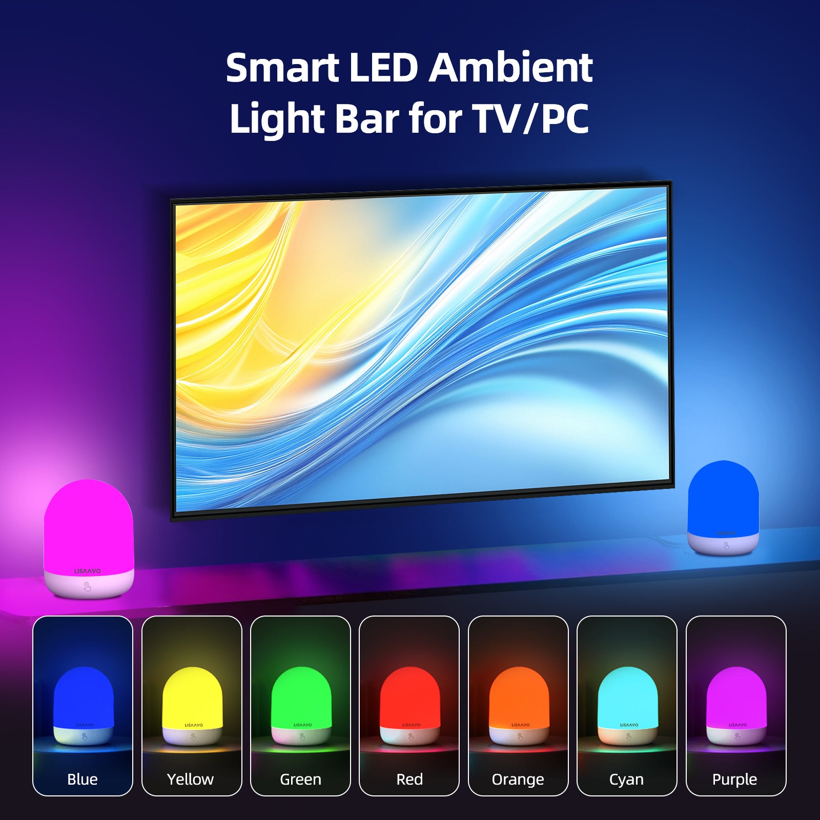 Touch Lamp ( Rainbow Version )