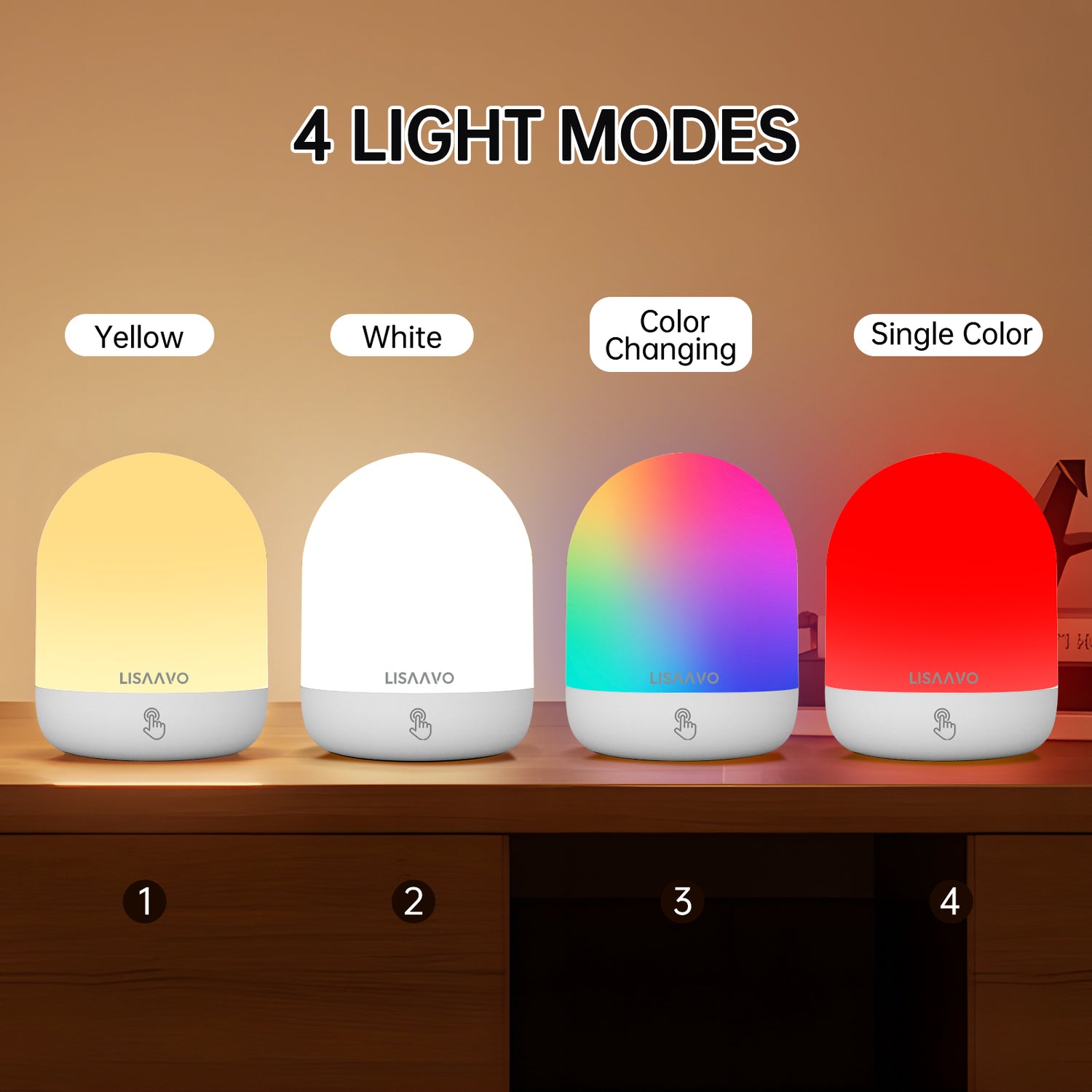 Touch Lamp ( Rainbow Version )